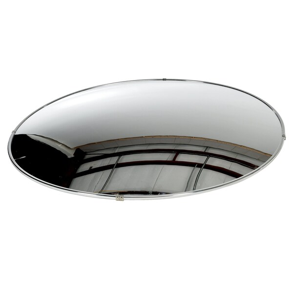 Industrial Round Acrylic Mirror, 30" dia.